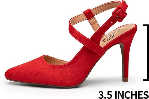 Trary Women’s High Heel Dress Pump Pointed Toe Shoe Classic Office Special Dressy Casua Wedding Pump Shoes in Saudi Arabia