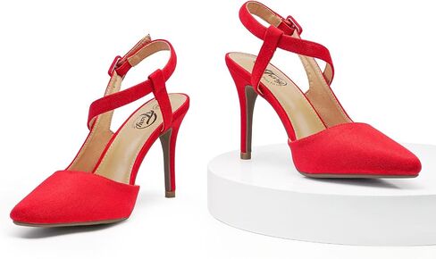 Trary Women’s High Heel Dress Pump Pointed Toe Shoe Classic Office Special Dressy Casua Wedding Pump Shoes in Saudi Arabia
