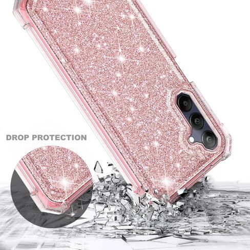 Designed for Galaxy A25 5G Case, Samsung A25 Phone Case with [Built-in Screen Protector], [16FT Military Grade Drop Tested] Full-Body Protective Shockproof Rugged Bumper Cover (Marble Sapphire) in Saudi Arabia