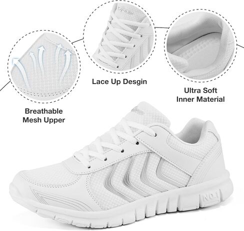 DUOYANGJIASHA Sneakers for Women Running Shoes: Slip On Casual Walking Shoes Non Slip Comfortable Fashion Tennis Shoes Mesh Lightweight Sneaker for Work in Saudi Arabia