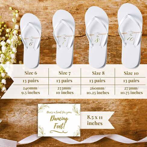 Orca Bulk Flip Flops For Wedding Guests | 52 Pack Wholesale Wedding Sandals in Saudi Arabia
