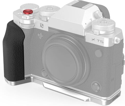 SmallRig X-T5 Handgrip L-Shape Grip for FUJIFILM X-T5 Camera, Built-in Quick Release Plate for Arca, Silicone Side Handle, Shutter Button, Lightweight and Comfort - 4136 in Saudi Arabia