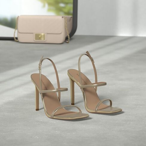 Modatope Womens Sandals Open Toe Strappy Sandals Ankle Strap High Heel Sandals for Women in Saudi Arabia