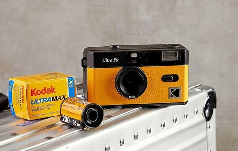 Kodak Ultra F9 Film Camera, 35mm, Black x Yellow in Saudi Arabia