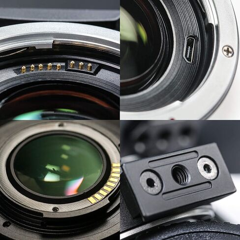 VILTROX EF-EOS M2 Speed Booster 0.71x Canon EF Lens to EF-M Mount Speedbooster for Canon m50 ii m6 ii m200 m50 m6 m5 in Saudi Arabia