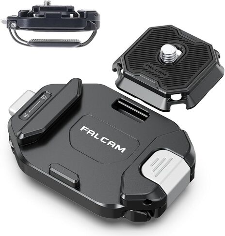 ULANZI F38 Camera Backpack Strap Base Mount | Clip Quick Release for Backpack Straps V2, QR Plate Camera Tripod Mount in Saudi Arabia