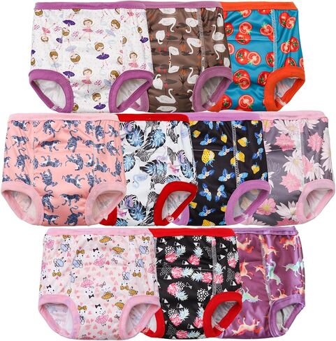 Joyo roy 10Pcs Potty Training Underwear for Boys 5t Underwear Boys Training Panties Training Pants 4t-5t Boys Toilet Training Pants Pull Up 5t Boys Underwear Training Pants Toddler Boy Underwear 5t in Saudi Arabia