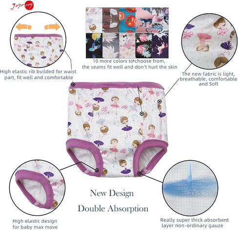 Joyo roy 10Pcs Potty Training Underwear for Boys 5t Underwear Boys Training Panties Training Pants 4t-5t Boys Toilet Training Pants Pull Up 5t Boys Underwear Training Pants Toddler Boy Underwear 5t in Saudi Arabia