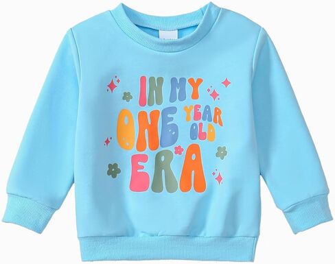 سويت شيرت لعيد الميلاد الأول لطفلة صغيرة في قميص من النوع الثقيل لعيد الميلاد الأول في عمر سنة واحدة in Kuwait