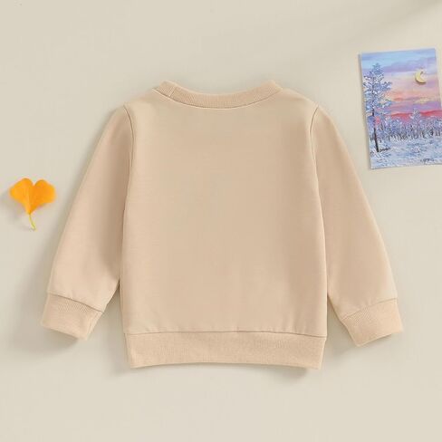 Twopumpkin Baby Toddler Girl Boy Sweatshirt/Romper Long Sleeve Sister Brother Matching Outfit Newborn Clothes in Kuwait