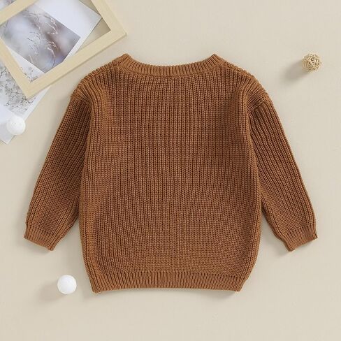 Big Brother Little Brother Matching Outfits Toddler Baby Boy | Knit Sweater Romper, Fall Winter Clothes in Saudi Arabia