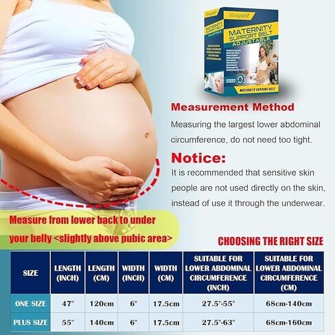 ChongErfei Maternity Belt Pregnancy Belly Band Back Support Abdominal Binder Back Brace - Relieve Back, Pelvic, Hip Pain in Saudi Arabia