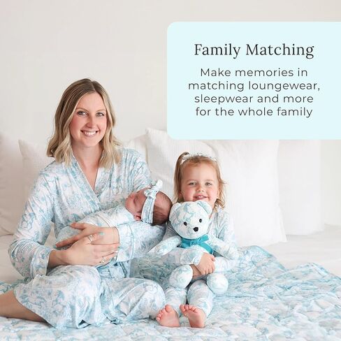 Posh Peanut Maternity Robe for Hospital Delivery - Soft Viscose from Bamboo Postpartum Robe for Women Nursing & Lounging in Kuwait