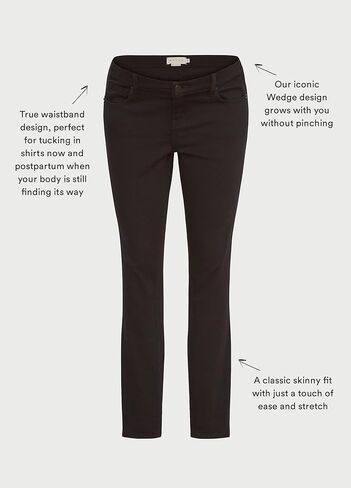 HATCH Slim Maternity Jeans - Under The Belly Pregnancy Jeans That Grow with You - Recycled Stretch Cotton Denim in Kuwait