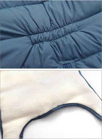 Happy Cherry Boys' Toddler Classic Snow Bib Ski Snowsuit, Invisible Zipper Leg Openings for Diaper Changes 6 Months-4 Years in Kuwait