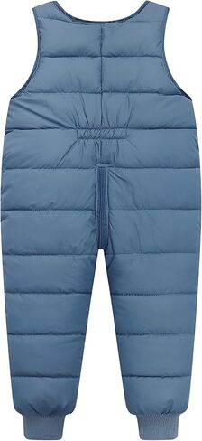 Happy Cherry Boys' Toddler Classic Snow Bib Ski Snowsuit, Invisible Zipper Leg Openings for Diaper Changes 6 Months-4 Years in Kuwait