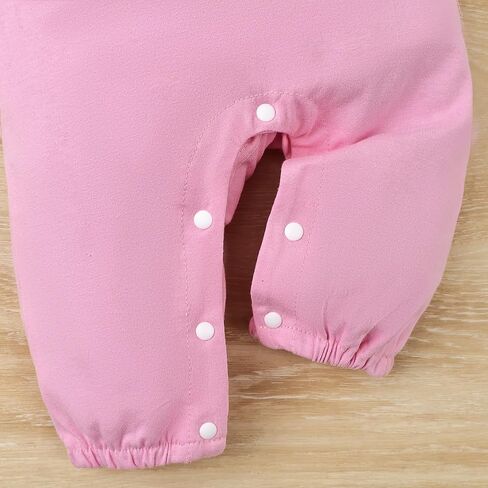 Baby Girl Clothes Newborn Romper Cute Cat Ruffled Long Sleeve Love Fall Winter Outfits with Bow Headband 0-18 Months in Saudi Arabia