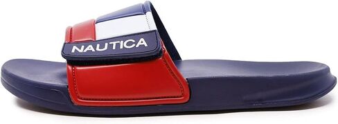 Nautica Men's Athletic Slide, Adjustable Straps Comfort Sandal in Kuwait