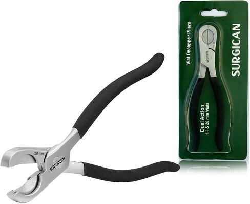 Heavy Duty Dual Action Vial Decapper Pliers for Decapping Crimped Vials and Bottles (13 mm and 20 mm) in Saudi Arabia