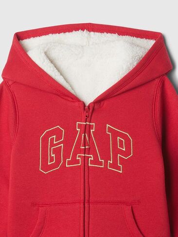 GAP Baby Girls' Cozy Logo Full Zip in Saudi Arabia