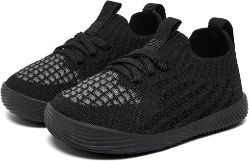 MORENDL Toddler Slip On Sneakers Baby Walking Shoes Non-Slip Breathable Boys & Girls Tennis Shoes Infant Running Shoes in Kuwait