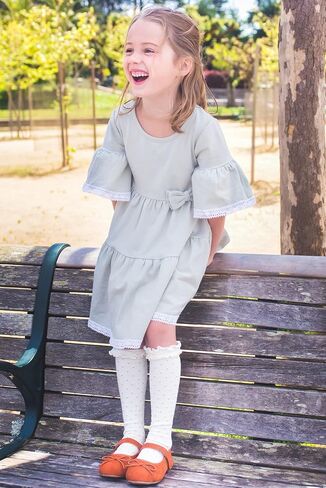 Otter MOMO Toddler/Little Girls Mary Jane Ballerina Flats Shoes Slip-on School Party Dress Shoes in Saudi Arabia