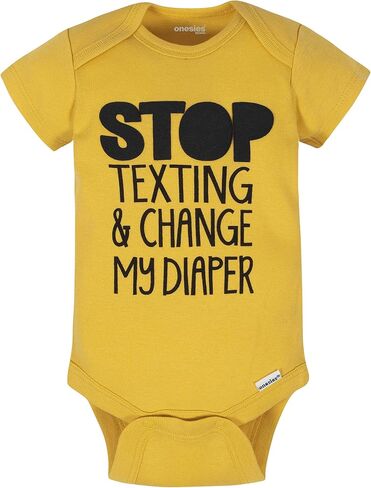 Onesies Brand unisex-baby 8-pack Short Sleeve Mix & Match Bodysuits in Saudi Arabia