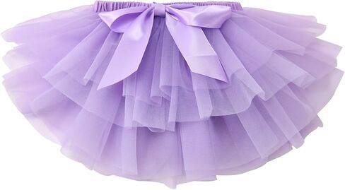 Exegawe Baby Girls Tutu Skirt with Headband, Toddler Girls Tulle with Diaper Cover Birthday Party Dress in Saudi Arabia