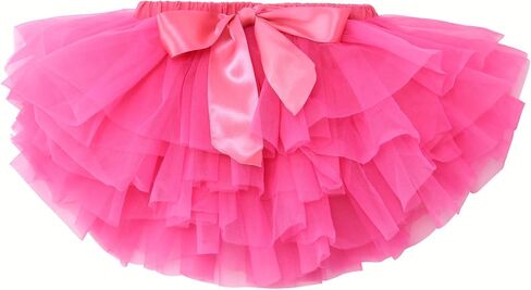 Exegawe Baby Girls Tutu Skirt with Headband, Toddler Girls Tulle with Diaper Cover Birthday Party Dress in Saudi Arabia