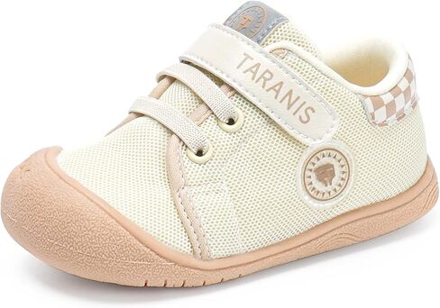 Toddler Shoes Boys Girls Infant Sneakers Non-Slip Rubber Sole Baby Crib First Walker Shoes in Kuwait