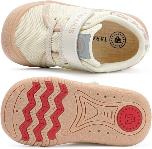 Toddler Shoes Boys Girls Infant Sneakers Non-Slip Rubber Sole Baby Crib First Walker Shoes in Kuwait