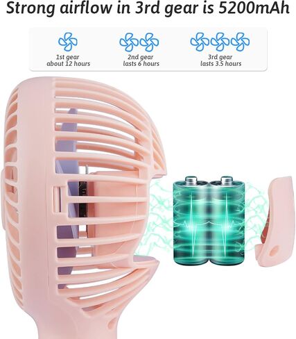مروحة عربة أطفال محمولة، مع حامل ثلاثي مرن و3 سرعات مشبك على مقعد السيارة، مروحة USB صغيرة الحجم محمولة باليد تعمل بالبطارية، لعربة الأطفال ودراجة المشي والتخييم ومكتب سرير الطلاب in Saudi Arabia