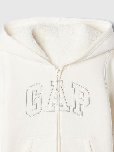 GAP Baby Girls' Cozy Logo Full Zip in Saudi Arabia