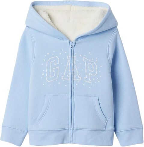 GAP Baby Girls' Cozy Logo Full Zip in Saudi Arabia