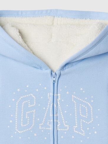 GAP Baby Girls' Cozy Logo Full Zip in Saudi Arabia