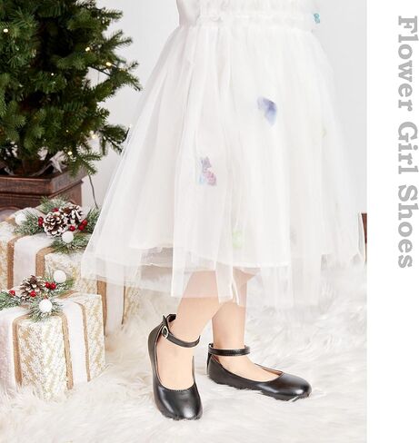 Otter MOMO Toddler/Little Girls Mary Jane Ballerina Flats Shoes Slip-on School Party Dress Shoes in Saudi Arabia