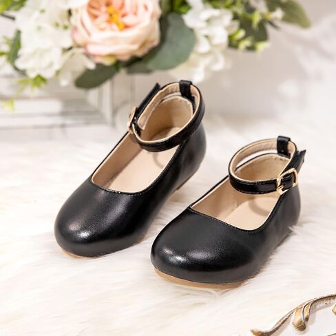 Otter MOMO Toddler/Little Girls Mary Jane Ballerina Flats Shoes Slip-on School Party Dress Shoes in Saudi Arabia