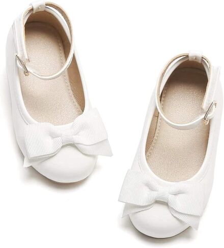 Otter MOMO Toddler/Little Girls Mary Jane Ballerina Flats Shoes Slip-on School Party Dress Shoes in Saudi Arabia