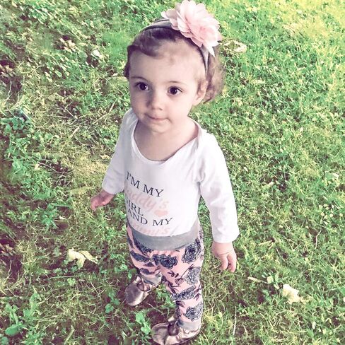 Renotemy Newborn Baby Girl Clothes Outfits Infant Romper Ruffle Floral Pants Cute Toddler Baby Girl Clothes Set in Kuwait