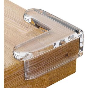 Corner Protector Guards - Furniture Edge Safety Bumpers - Baby Proof Bumper & Cushion to Cover Sharp Furniture & Table Edges - Clear and Transparent - (12 Pack)