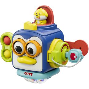 Montessori Toys for 1 Year Old, Sensory Toys for Toddlers 1-3, Travel Activities Busy Cube, Baby Gifts for 12 18 Month, Motor Skills Educational Learning Toys