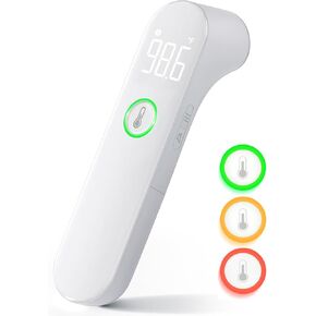 Thermometer for Adults and Kids, Fast Accurate Baby Thermometer, FSA HSA Eligible, Fever Alarm & Mute Mode, Baby Essentials - Lifetime Support