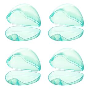 Accmor Pacifier Case, Pacifier Holder Case, Pacifier Container for Travel, BPA Free, Transparent, 2 Pack