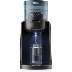 Water Warmer, HEYVALUE Baby Bottle Warmer, Formula Maker with Night Light, 4 Temperature Control & 72H Keep Warm, Detachable Tank, Instantly Dispenses Warm Water, Feed Baby More Easier and Healthier