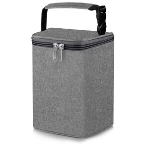 Accmor Breastmilk Cooler Bag, Baby Bottle Cooler Bags, Insulated Bottle Cooler Tote Bags On The Go, Fits 4 Large 8oz Bottles, for Nursing Mom Daycare Travel