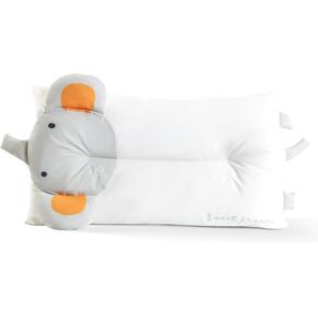 Choc chick Toddler Pillow,20X14inches Machine Washable Soft Hypoallergenic Kids Pillows,Child Cute Animal Perfect Toddler Pillows for Sleeping 2 Year Old (Cat)