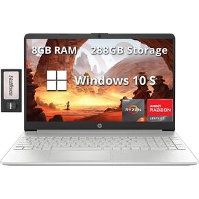 HP 15.6" Full HD Touch-Screen Laptop, AMD Ryzen 7 4700U, 8GB Memory, 512GB SSD, Windows 10 Home, Natural Silver