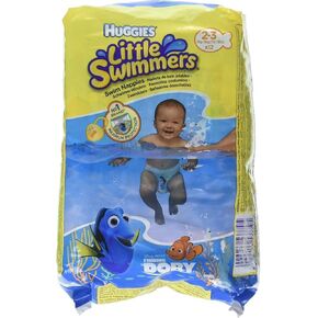Huggies Little Swimmers Disposable Swim Diapers, X-Small (7lb-18lb.), 12-Count