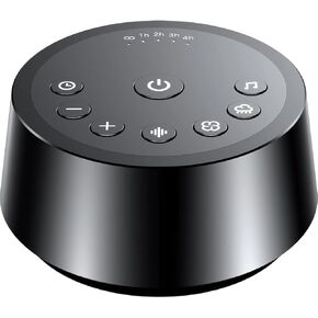 Color Noise Sound Machines Sleep White Noise Machine with 25 Soothing Sounds 32 Volume Levels 5 Timers and 4 Sound Categories and Memory Function for Kids Adults and Home