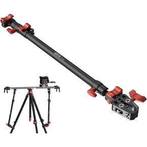 IFOOTAGE Spider Crab Support Rod SA-32，Camera Slider Support Arm Stabilizer，Adjustable Length 360 Degrees Rotation with C Clamps and Ballhead，Connecting Camera Video Slider and Tripod